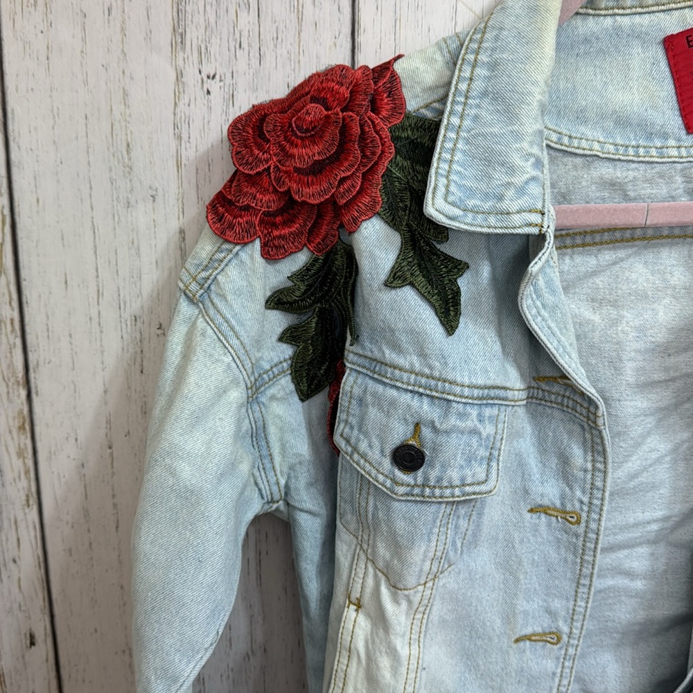 Emory Park Floral Denim Jacket - Picture 2 of 8